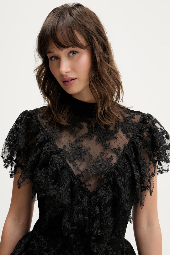 Bardot sukienka czarny 60305DB