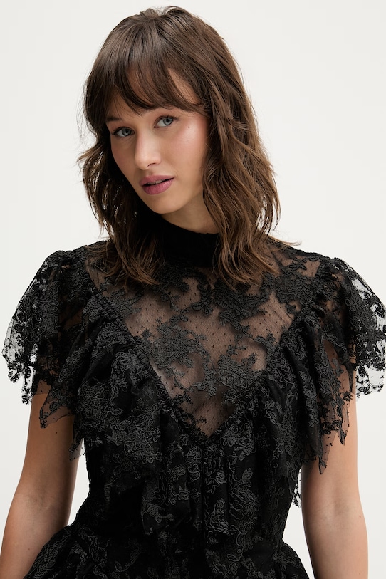 Bardot ruha fekete 60305DB