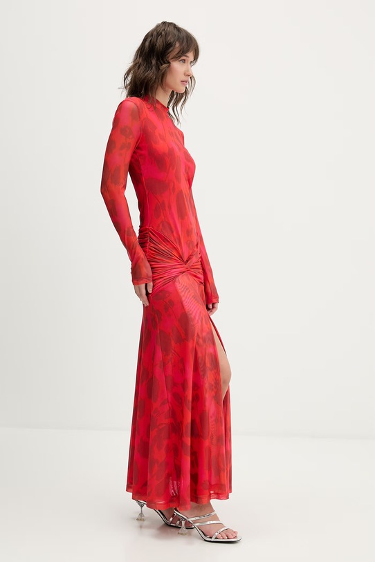 Bardot sukienka 60243DB2 czerwony SS26