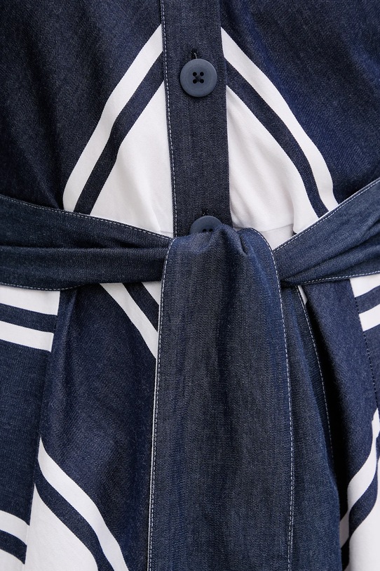 Joseph Ribkoff sukienka bawełniana 261936 granatowy