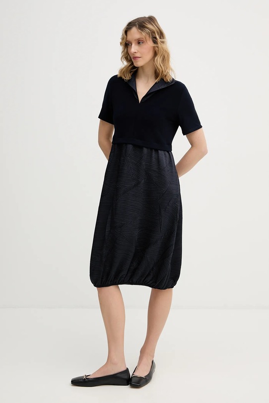 Joseph Ribkoff sukienka 261016 granatowy SS26