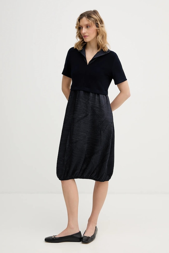 Joseph Ribkoff sukienka 261016 granatowy SS26