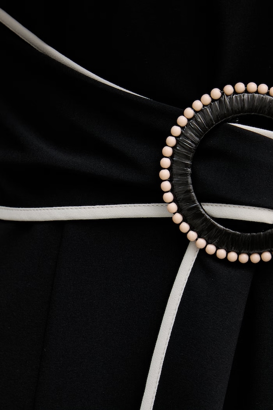 Joseph Ribkoff sukienka rozkloszowana 261051 czarny