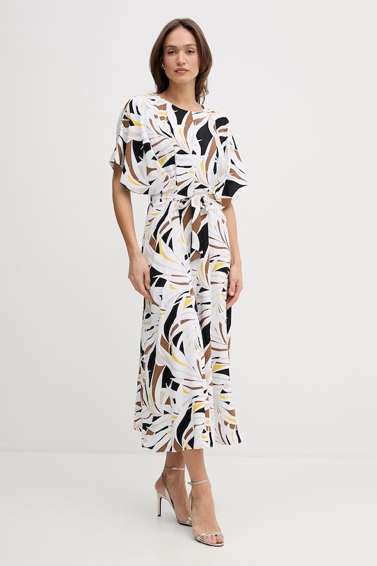 Joseph Ribkoff Sukienka rozkloszowana 261168 biały SS26