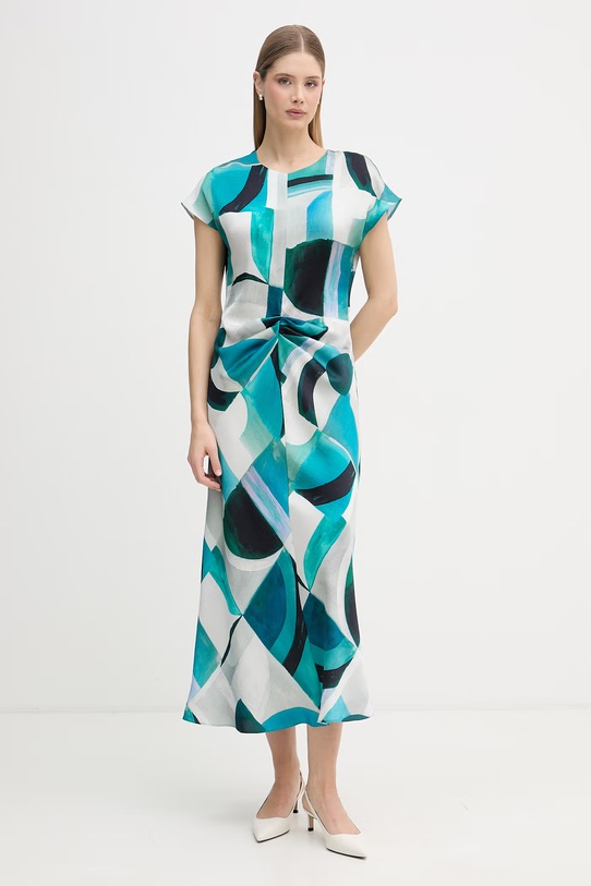 Joseph Ribkoff sukienka turkusowy 261251