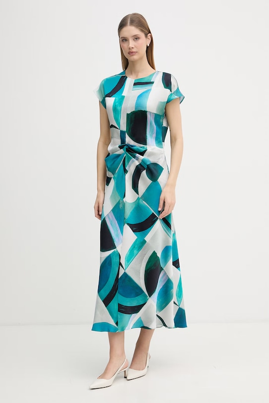 Joseph Ribkoff sukienka 261251 turkusowy SS26