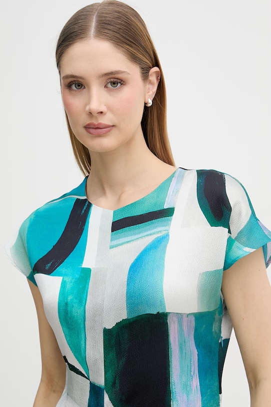 Joseph Ribkoff sukienka turkusowy 261251