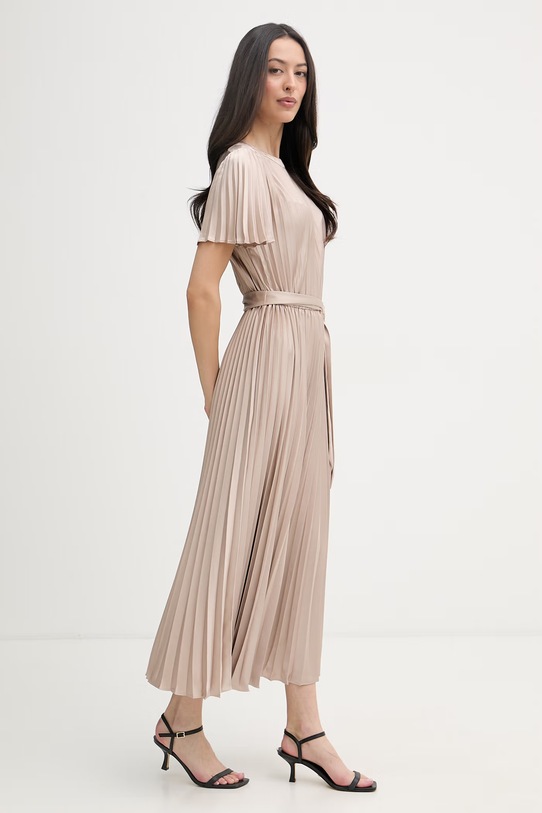 Joseph Ribkoff sukienka plisowana 261752 beżowy SS26