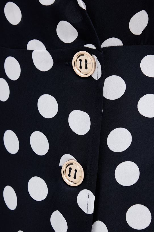 Joseph Ribkoff sukienka rozkloszowana 261901 granatowy