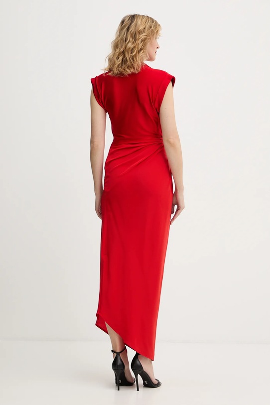 Odzież Victoria Beckham sukienka z dodatkiem jedwabiu 1126WDR006893A czerwony