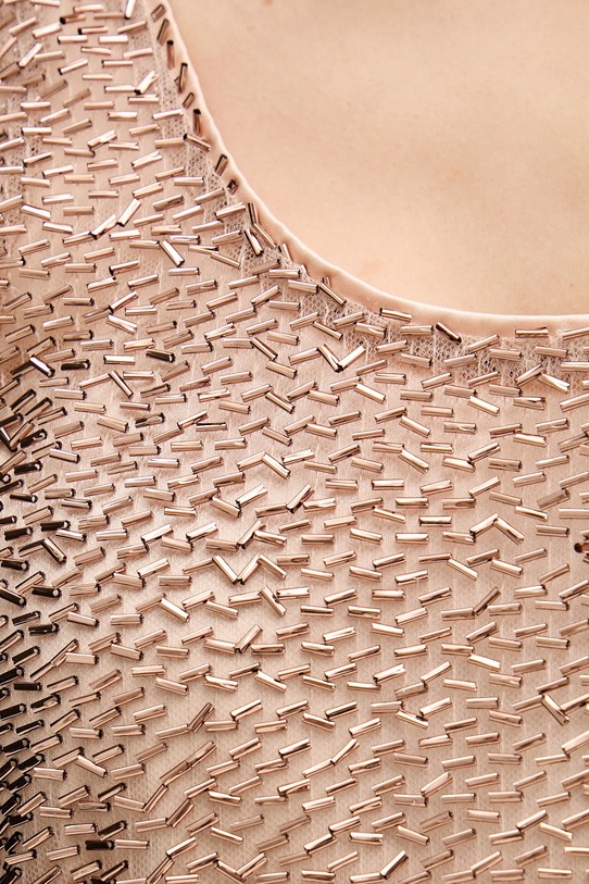 Armani Exchange sukienka XW001832.AF18870 brązowy