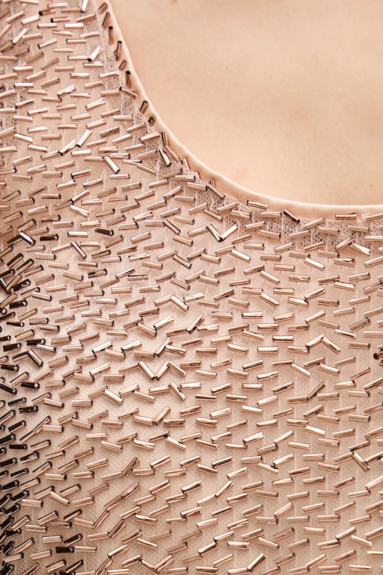 Armani Exchange sukienka XW001832.AF18870 brązowy