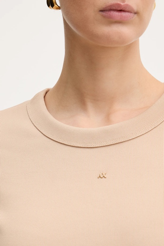 Сукня Armani Exchange XW001834.AF18852 бежевий