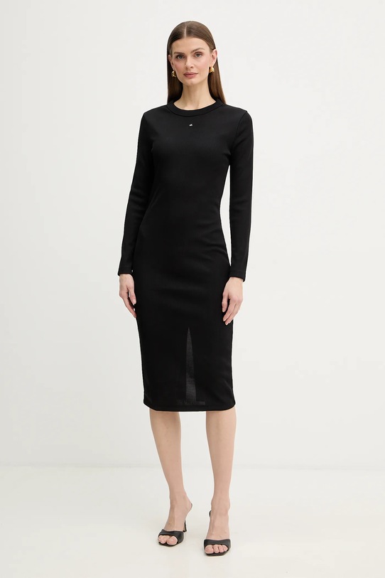 Šaty Armani Exchange XW001834.AF18852 čierna SS26