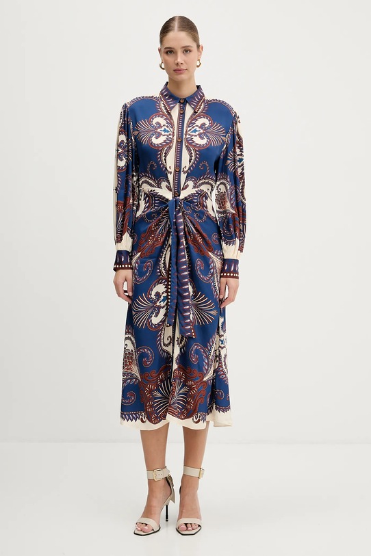 Farm Rio sukienka casual niebieski 344129