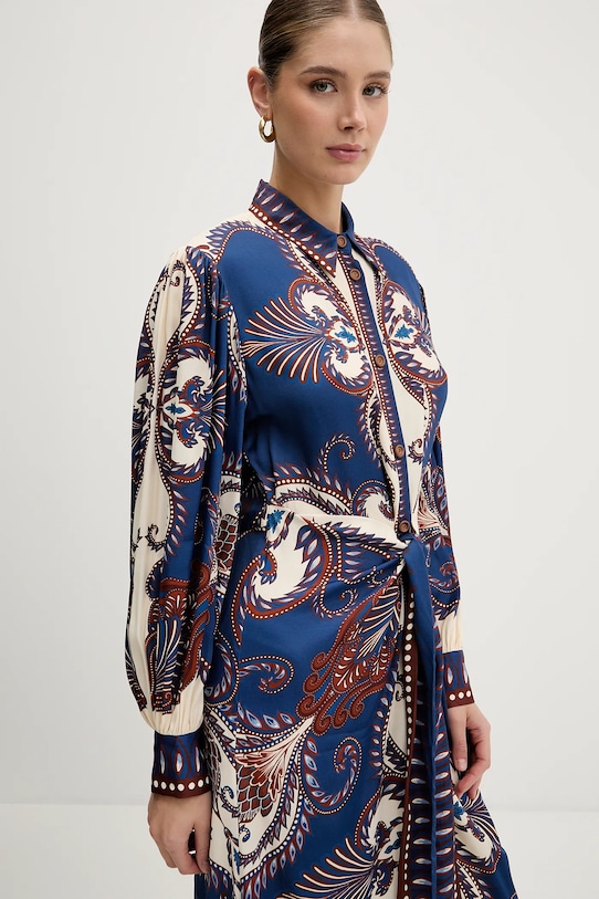 Farm Rio sukienka niebieski 344129