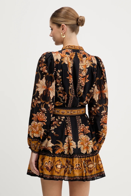 Odzież Farm Rio sukienka bawełniana 344142 czarny