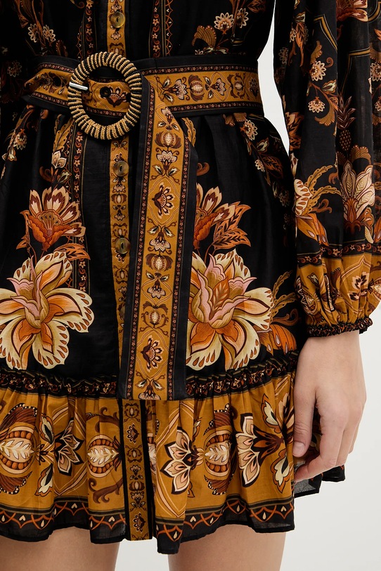 Farm Rio sukienka bawełniana 344142 czarny