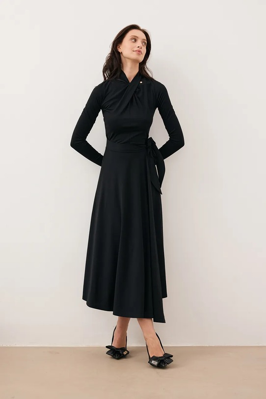 Odzież Bizuu sukienka ROTTA ROTTA.CZARNY czarny