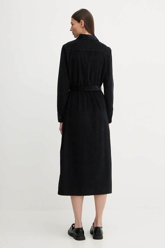 Odzież Marc O'Polo sukienka sztruksowa 600088221015 granatowy