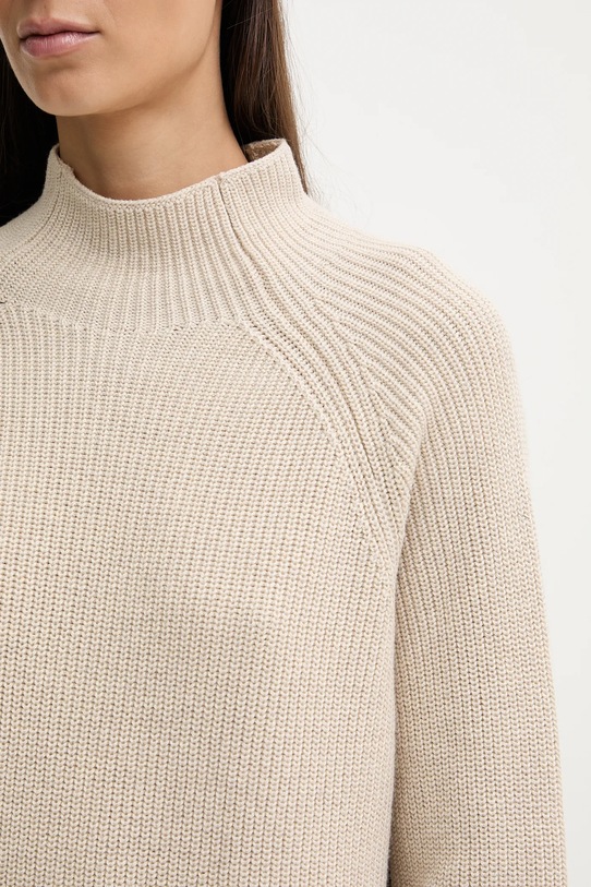 Marc O'Polo sukienka z dodatkiem wełny 600605967001 beżowy