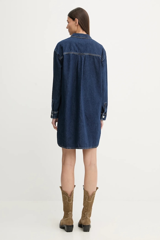 Odzież Marc O'Polo sukienka jeansowa 5000007938 granatowy
