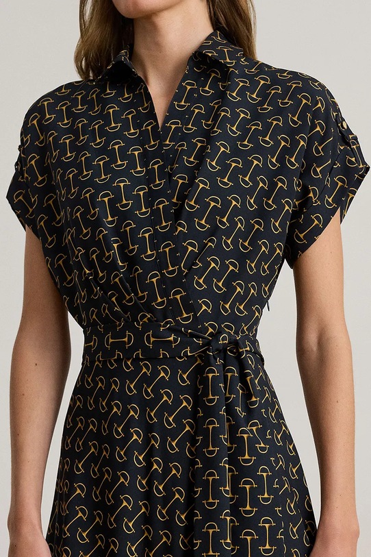 Lauren Ralph Lauren sukienka granatowy 200P03557