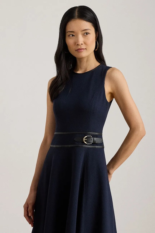 Odzież Lauren Ralph Lauren sukienka 200P03728 granatowy