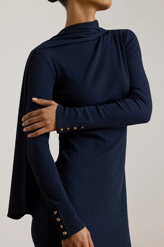 Lauren Ralph Lauren sukienka granatowy 200P03733