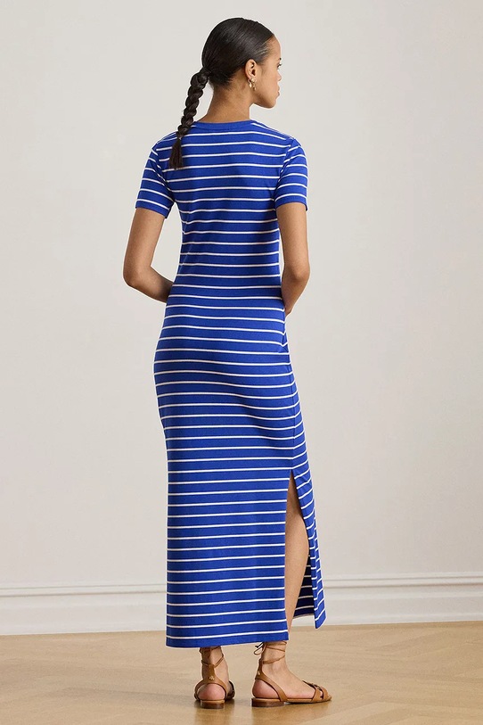 Lauren Ralph Lauren sukienka 200P03768 niebieski SS26