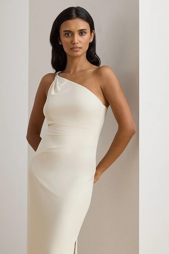 Odzież Lauren Ralph Lauren sukienka 253980922 beżowy