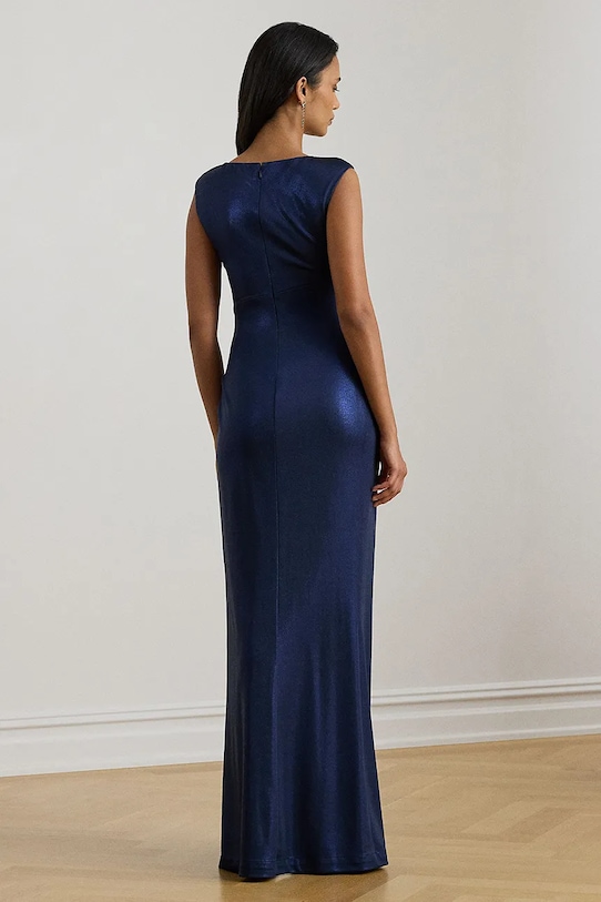 Lauren Ralph Lauren sukienka 253P04060 granatowy SS26