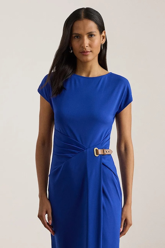 Odzież Lauren Ralph Lauren sukienka 200P03763 niebieski