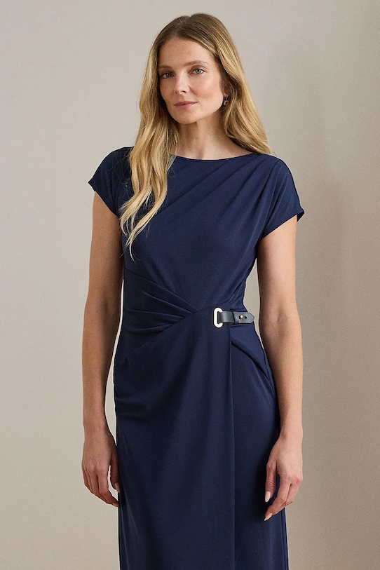 Odzież Lauren Ralph Lauren sukienka 200P03763 granatowy