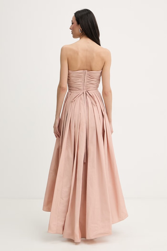 Odzież Pinko sukienka drapowana 106254.A327 beżowy