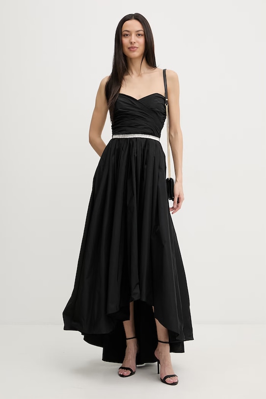 Pinko drapirana haljina 106254.A327 crna SS26