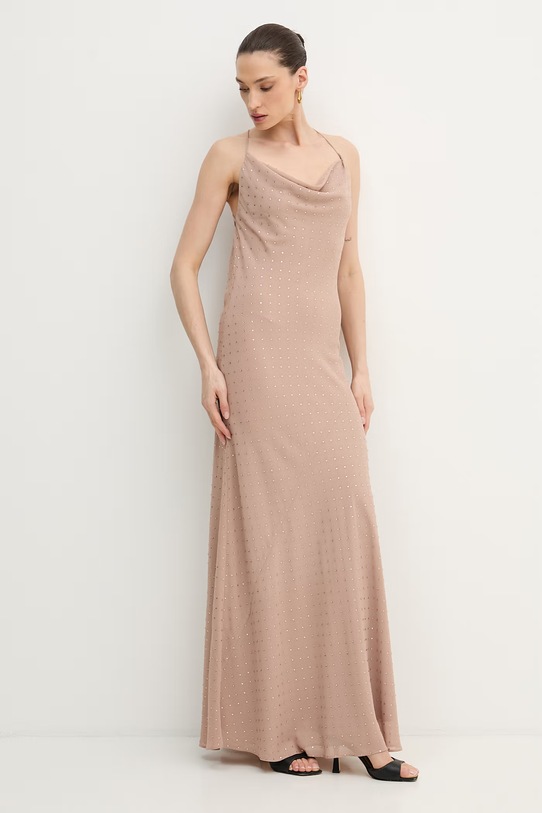 Pinko sukienka 106299.A32X beżowy SS26