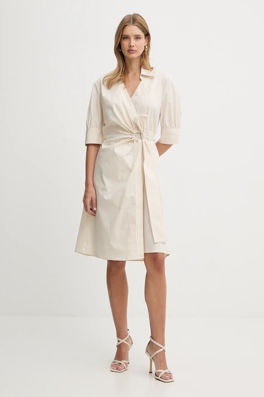 Šaty Pinko 106602.A35Q béžová SS26