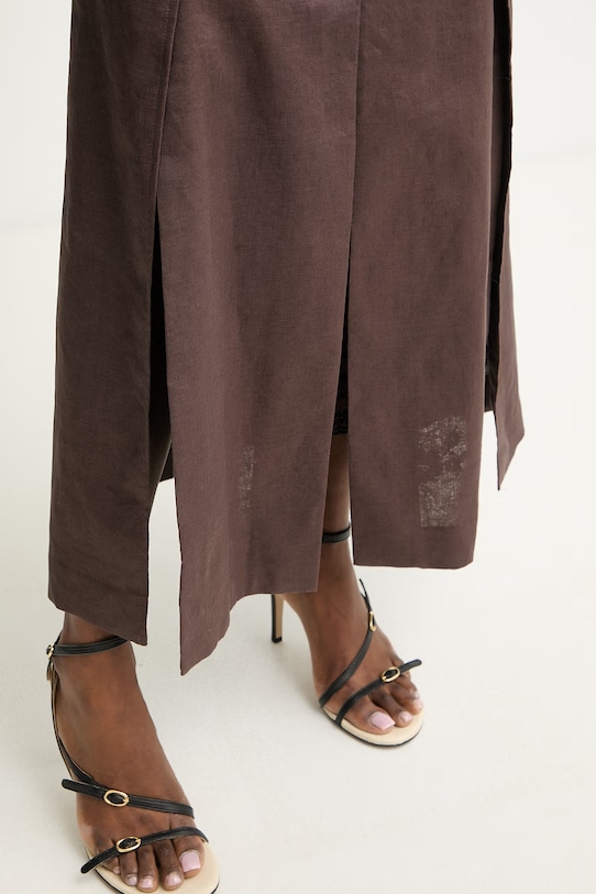 Pinko φόρεμα 106582.A374 καφέ