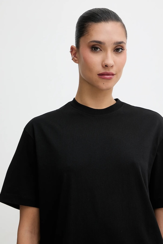 Bavlněné šaty Karl Lagerfeld Jeans černá B1W13054