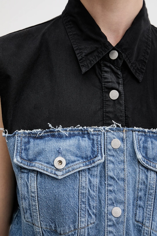 Karl Lagerfeld Jeans sukienka B1W13035 niebieski