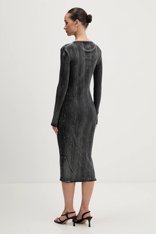 Karl Lagerfeld Jeans sukienka B1W13055 szary SS26