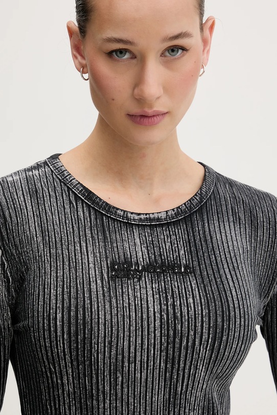 Сукня Karl Lagerfeld Jeans сірий B1W13055