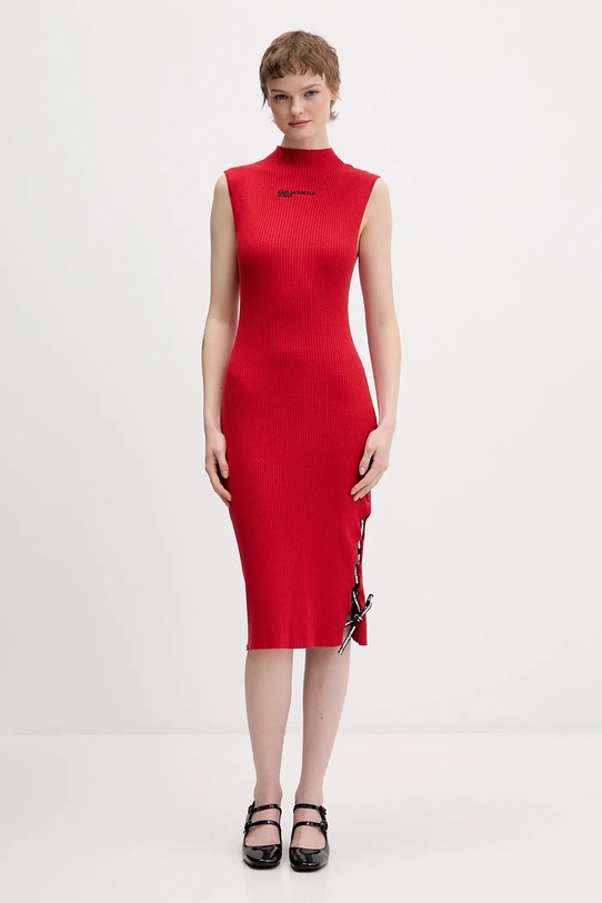 Šaty Karl Lagerfeld Jeans mini červená B1W13041