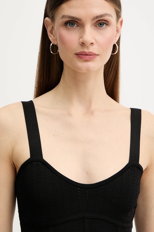 Patrizia Pepe sukienka czarny 8A1600.K315