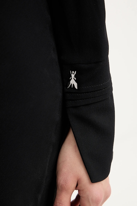 Odzież Patrizia Pepe sukienka wiskozowa 8A1623.A8I1 czarny