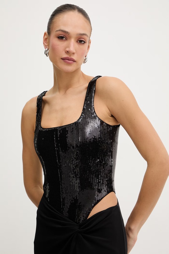 Patrizia Pepe sukienka czarny 8A1629.J401