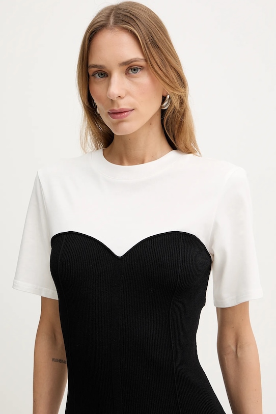 Patrizia Pepe sukienka czarny 8A1630.K081