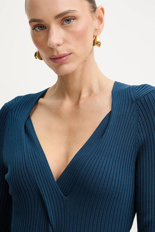 Odzież Patrizia Pepe sukienka 8A1634.K300 niebieski