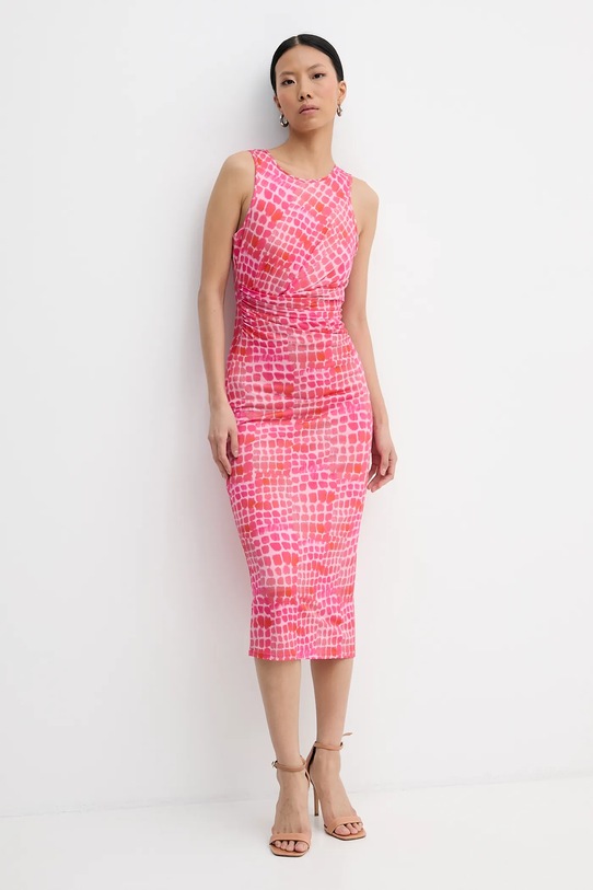Patrizia Pepe sukienka 8A1649.J408 różowy SS26
